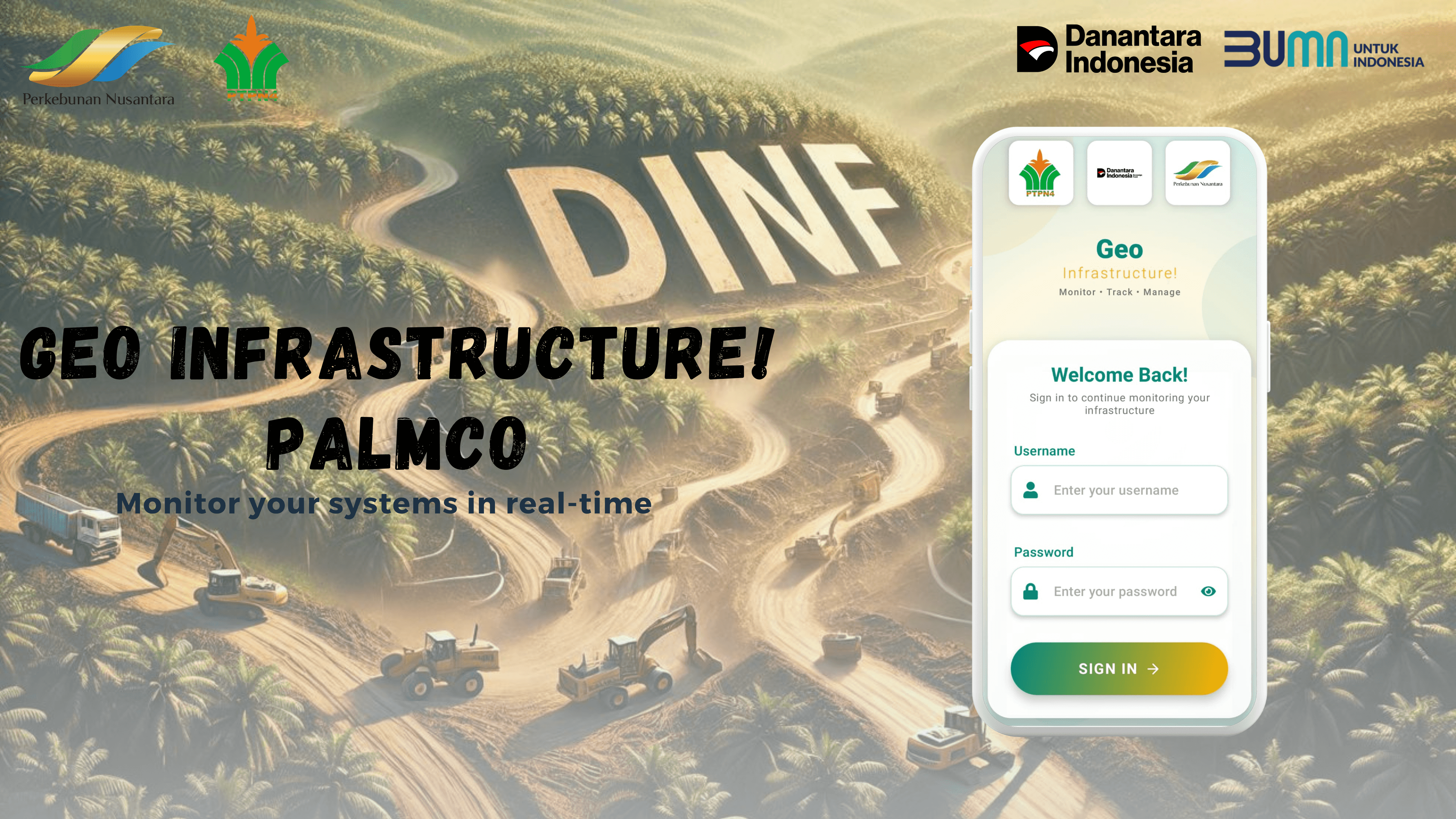 Geo Infrastructure!: Daily Infrastructure Monitoring - PT. Perkebunan Nusantara IV Palmco